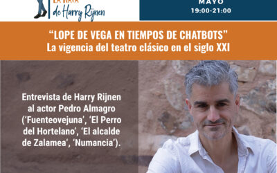 Café Literario: “Lope de Vega en tiempos de chatbots. La vigencia del teatro clásico en el siglo XXI»